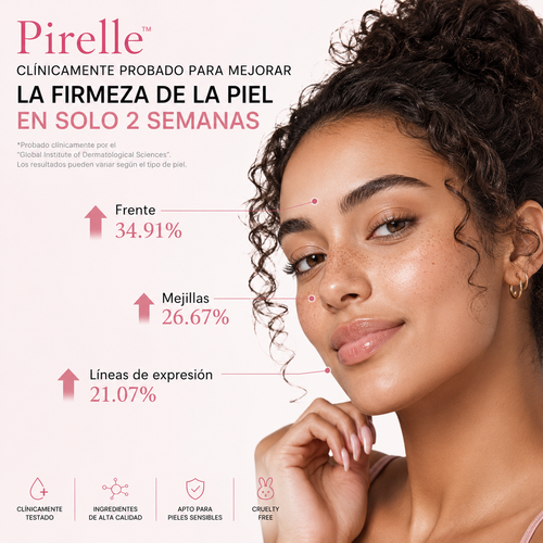 Sérum Facial de Péptidos Rosa Pirelle™